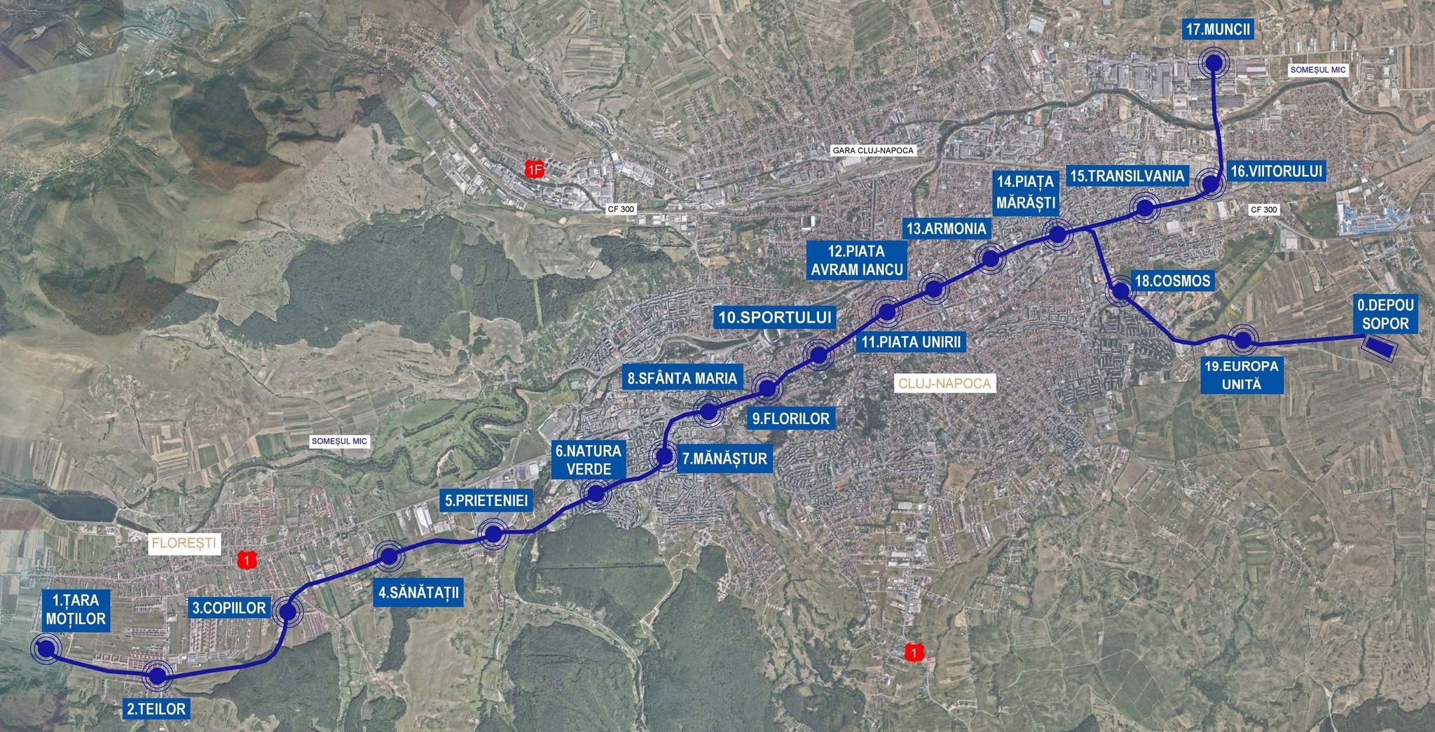 Viitorul metrou al Clujului va crea noi zone de interes imobiliar. Care sunt acestea?